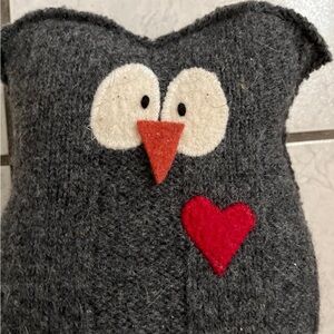 Bedford wool owl recycled wool Christmas present